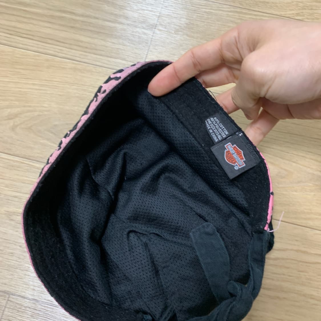 할리 데이비슨 핑크플레임 듀렉 두건 상품이미지3