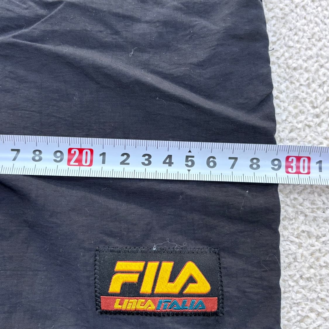 XS 휠라 로고 패치 벨트 반바지 0409E 상품이미지7