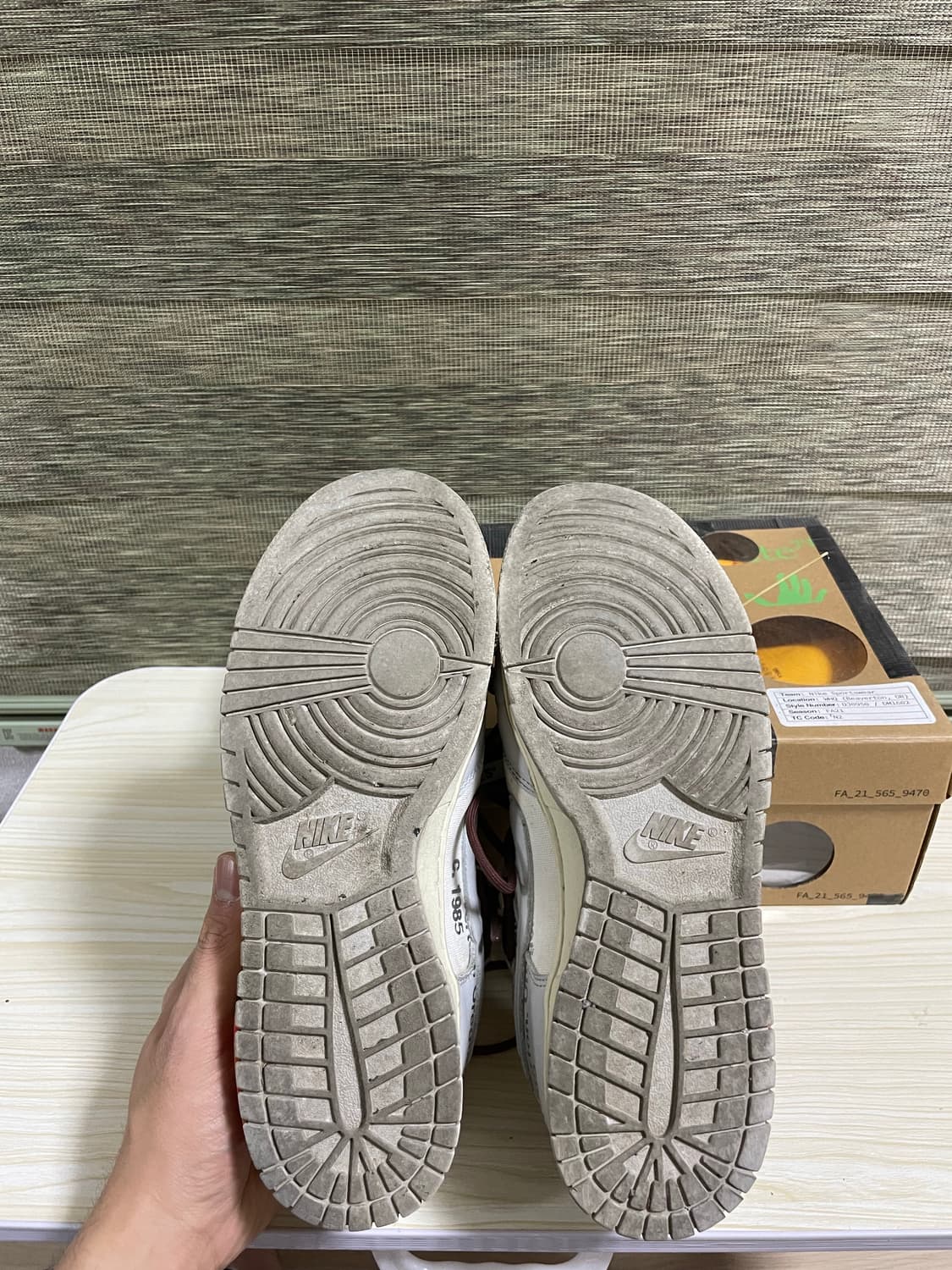 오프화이트 덩크로우 46 275 상품이미지4