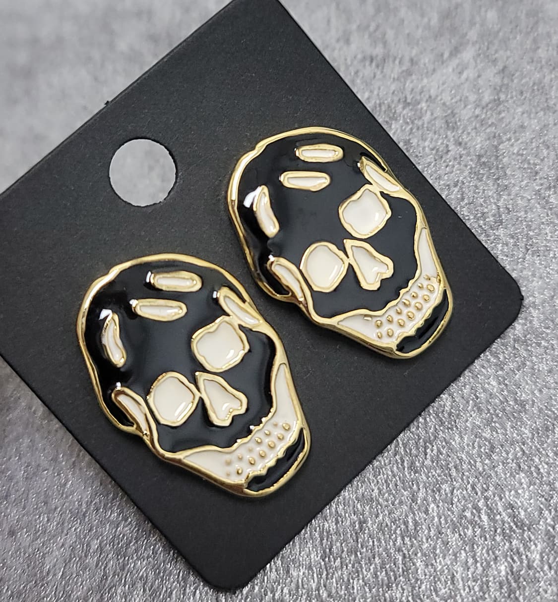 스컬 해골귀걸이 상품이미지4