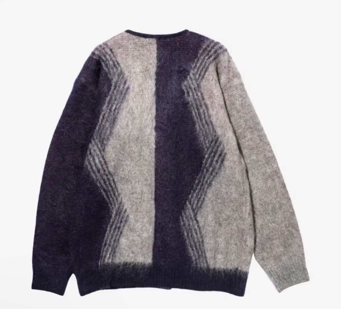 S) 니들스 모헤어 빠삐용 가디건 그레이 상품이미지2