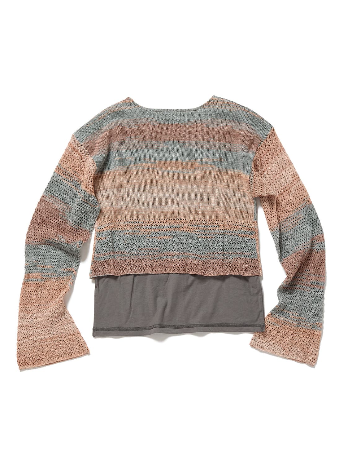 [F]퍼버즈 26ss 더블 레이어드 가디건/베이지 상품이미지5