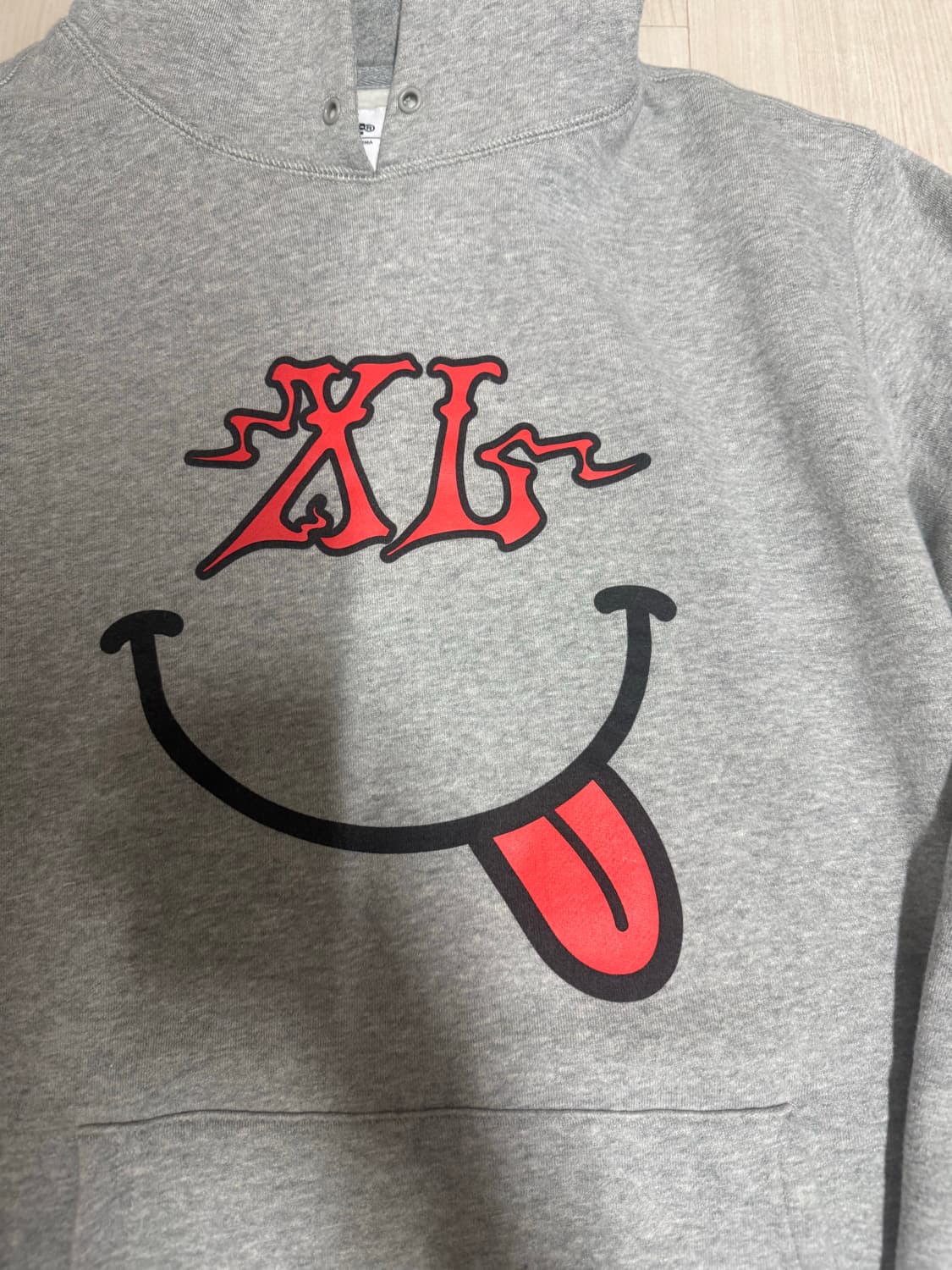 [XL] 엑스라지 후드티 그레이 상품이미지2