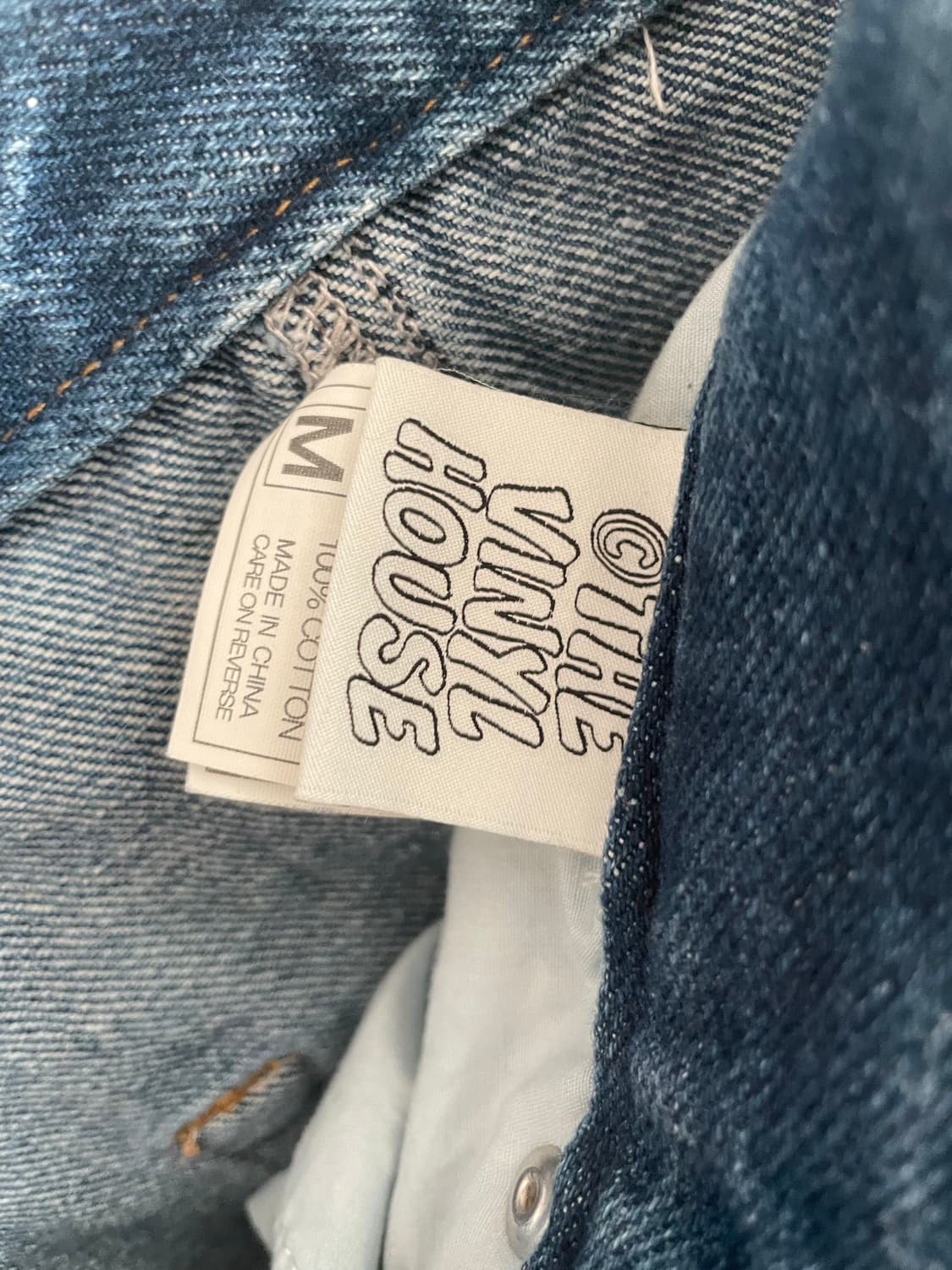 더바이닐하우스 데님팬츠 M 상품이미지6