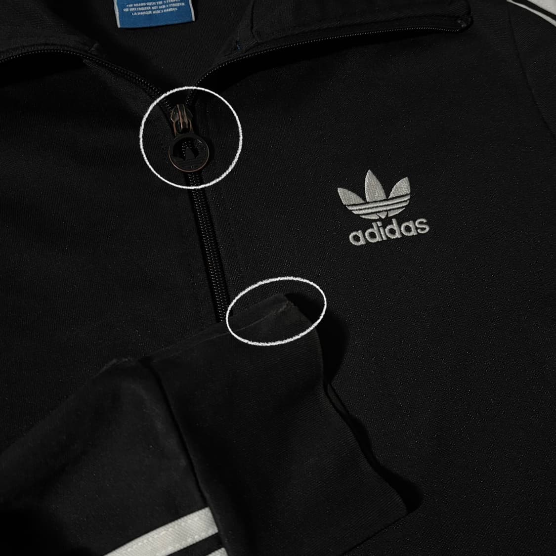 아디다스 신형 신유로파 블랙 트랙탑 져지 상품이미지3