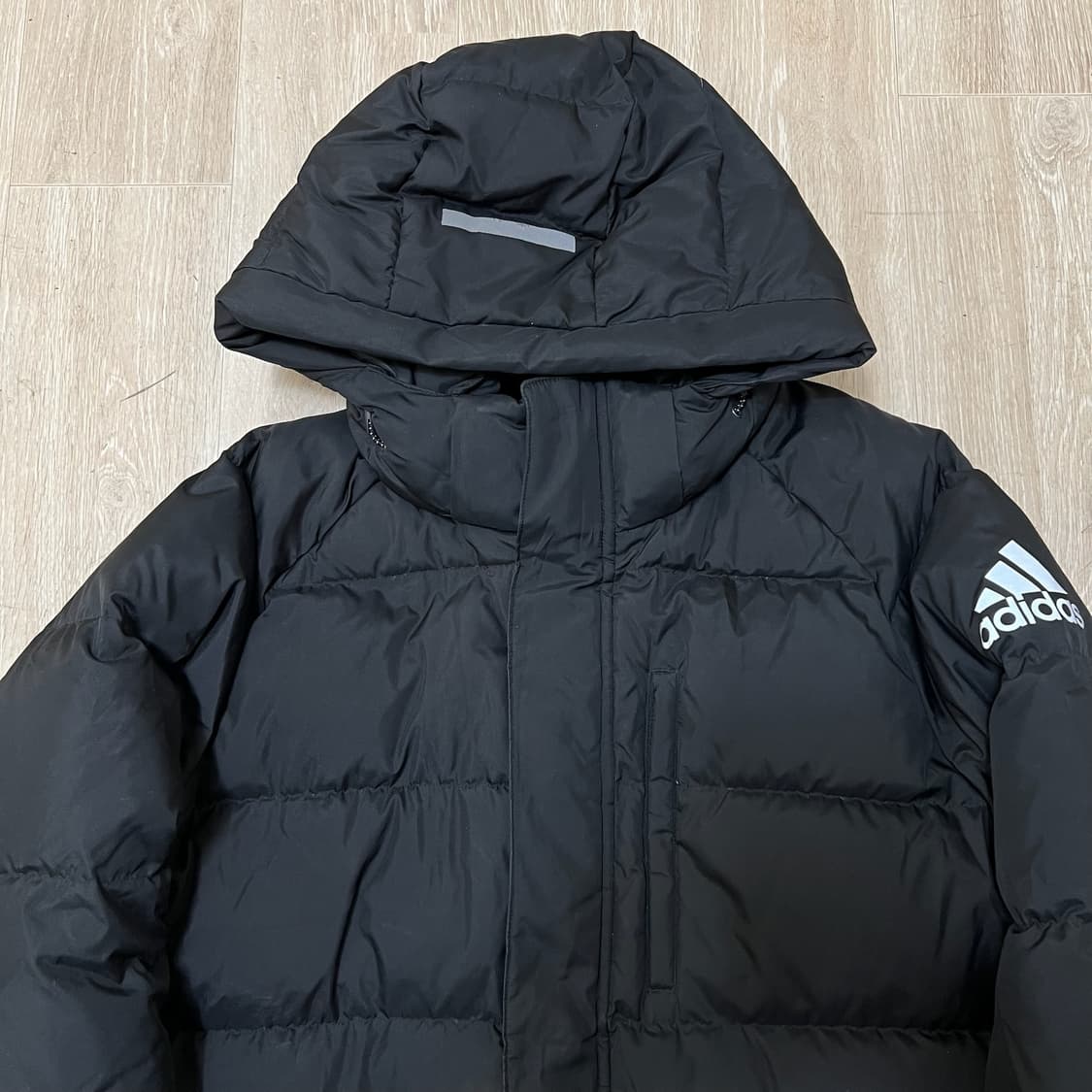 아디다스 남성 덕다운 후드 롱패딩 XXL/110  상품이미지2