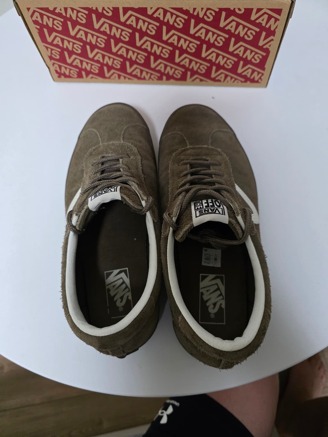 [270] 반스 스케이트 스포츠 로우 브라운 스웨이드 상품이미지2