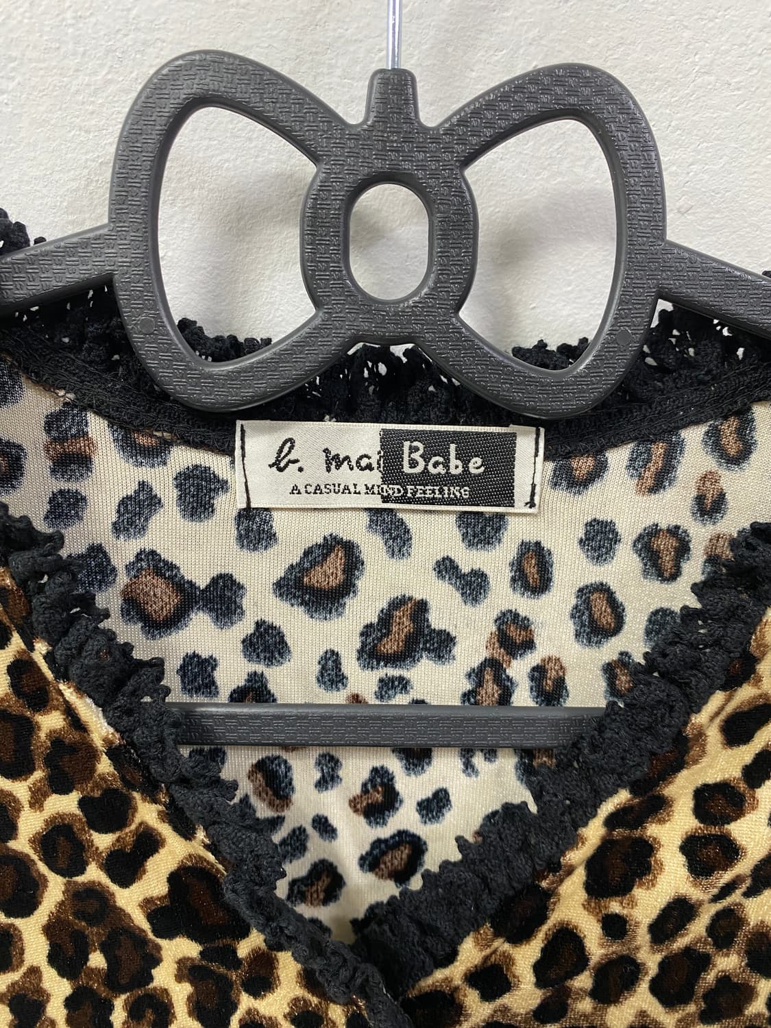 [MAI BABI] 오네갸루 레오파드 호피 가디건 상품이미지8