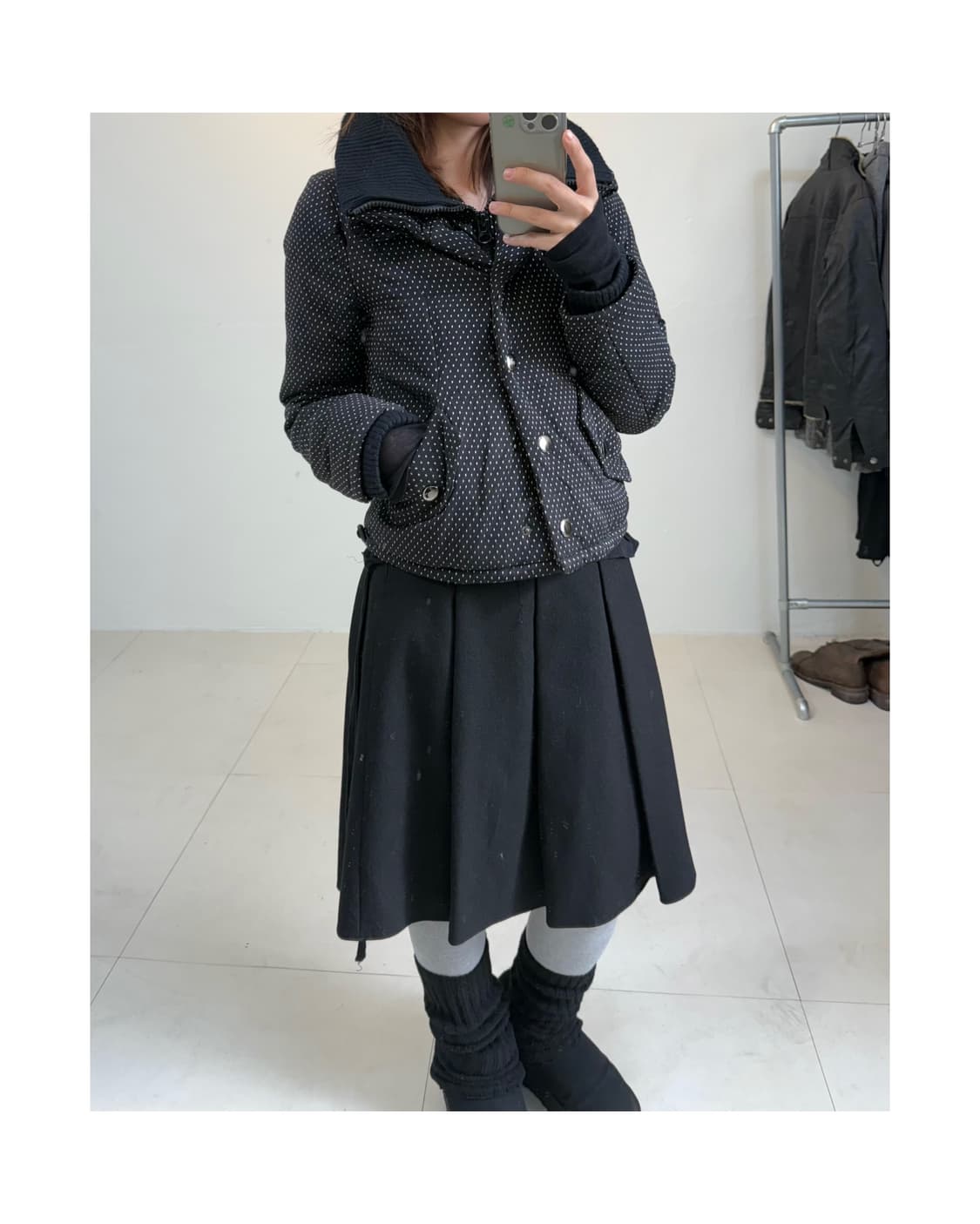 Cecil mcbee 도트 점퍼 상품이미지8