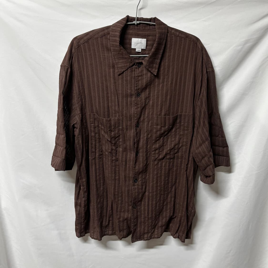 youth jacquard half shirt 상품이미지1