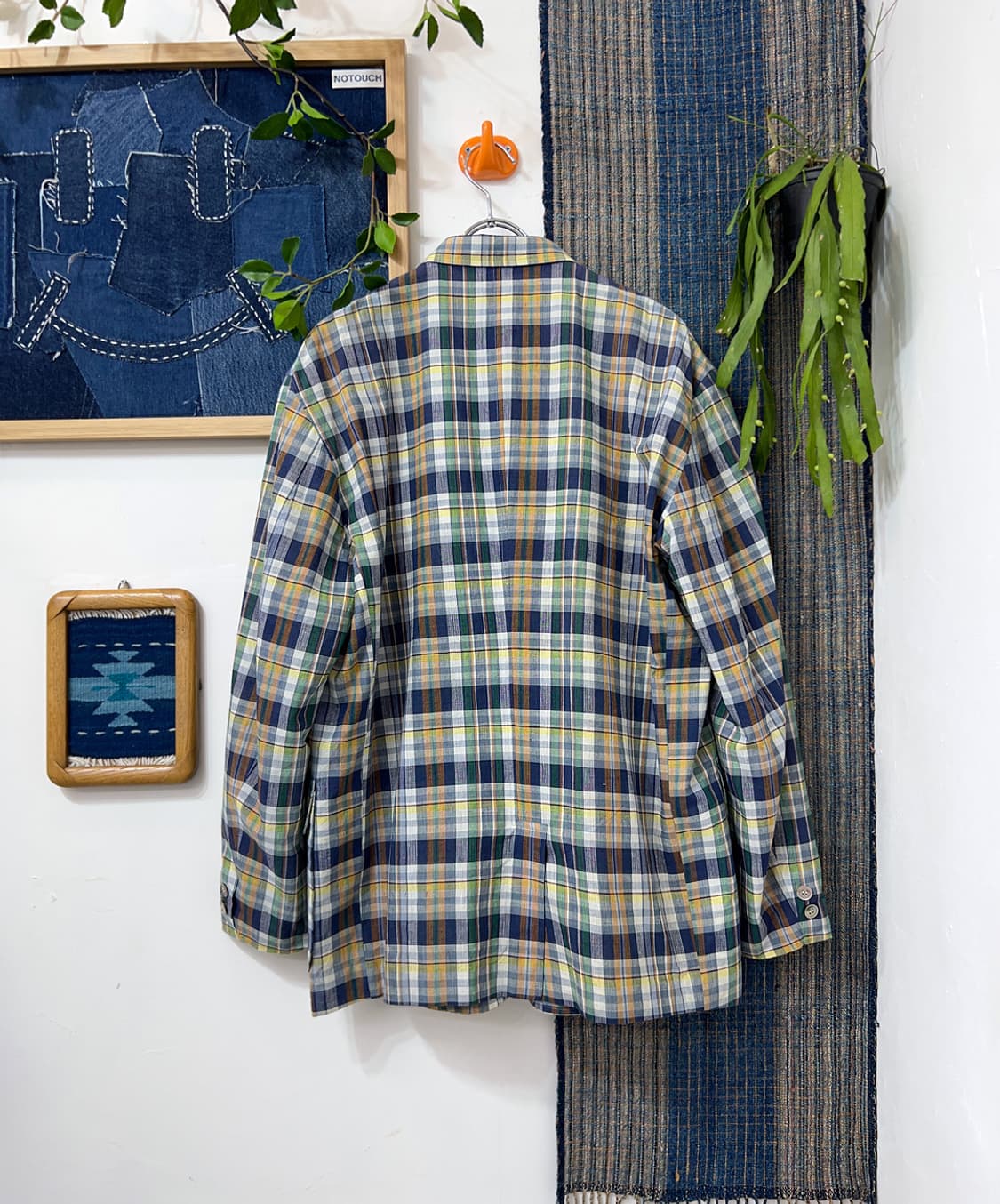 McGREGOR Madras Check 3 Button Blazer 상품이미지2