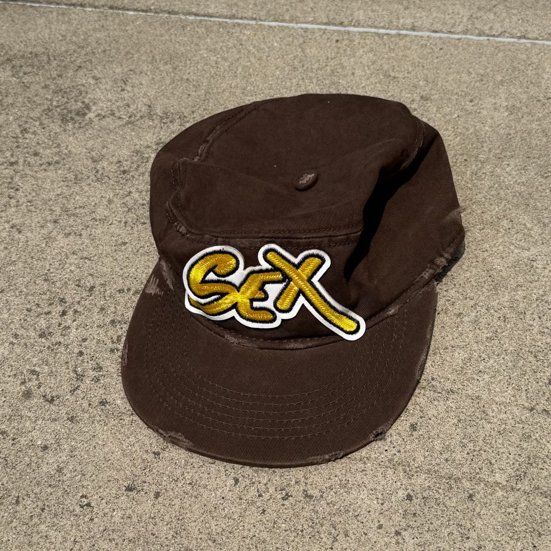 [U.S] matty logo destroyed pillbox cap 상품이미지1