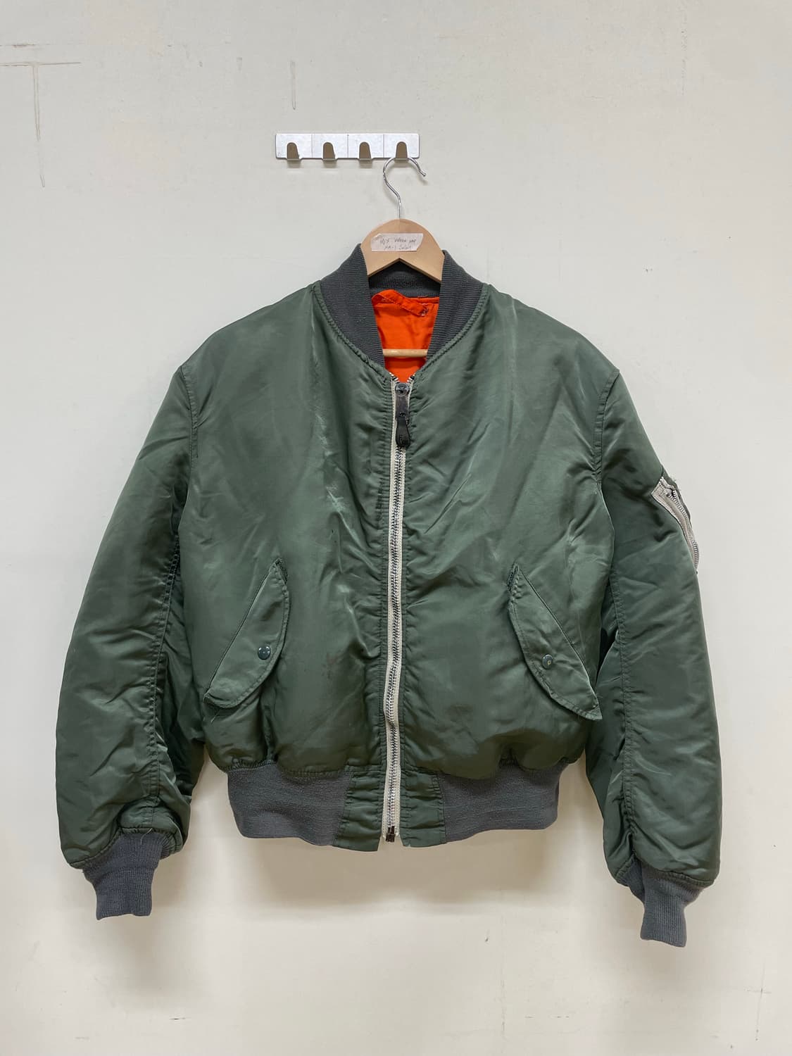 [L] 70s 알파인더스트리 오리지널 ma-1 E타입 상품이미지1