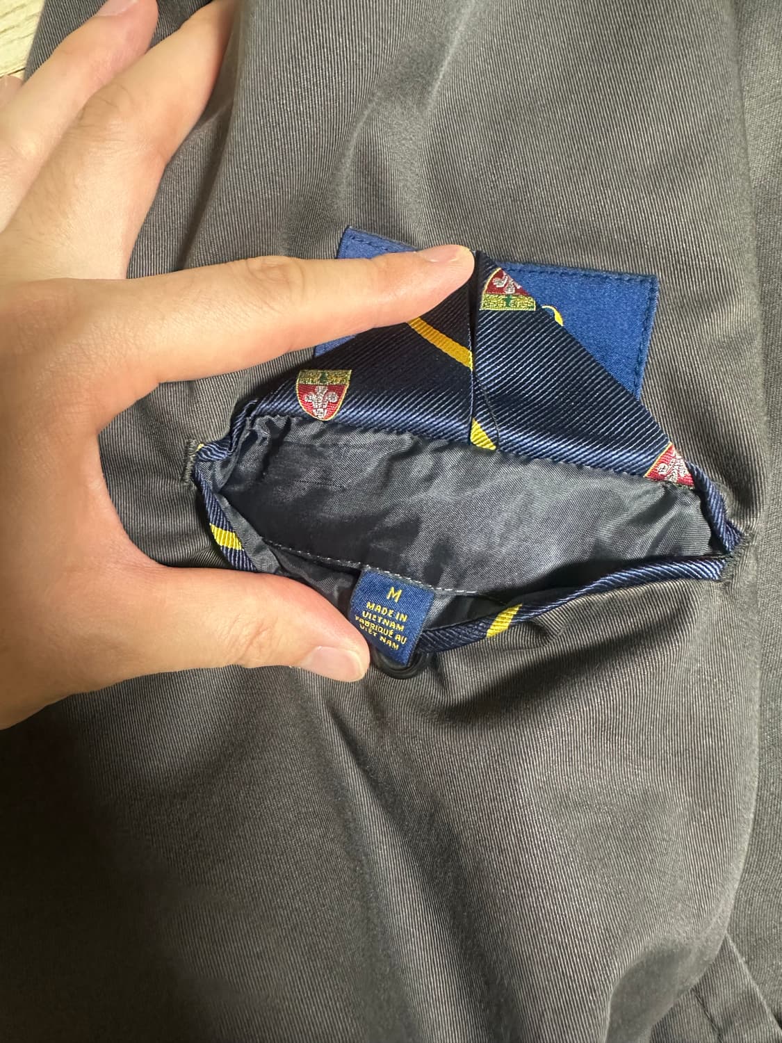 폴로 랄프로렌 코튼 수트 셋업 (차콜그레이) 상품이미지9