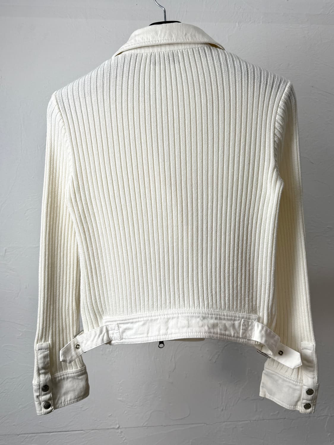 Evex 비대칭 투웨이 니트 자켓 상품이미지7