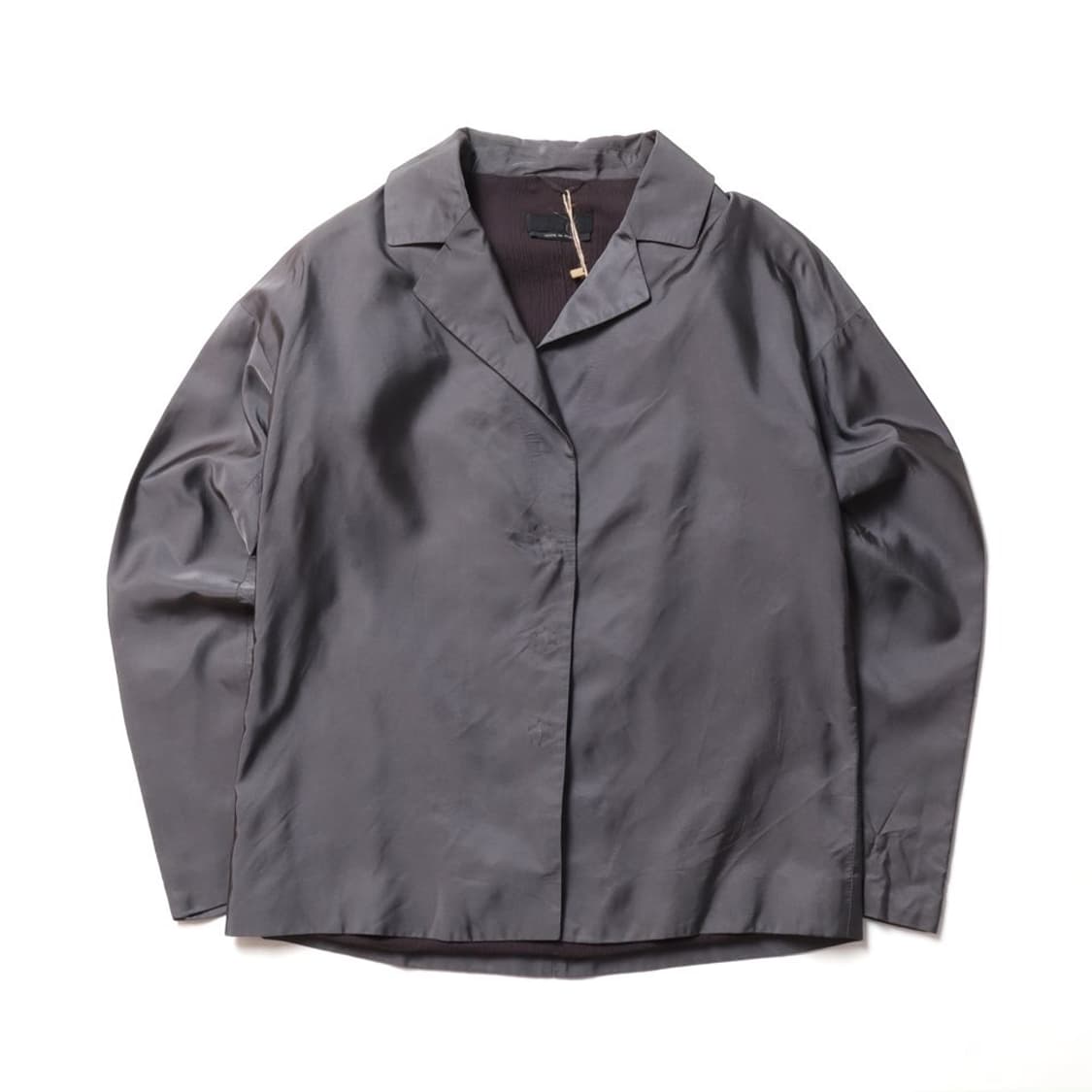 프라다 Prada Silk Button Shirt Jacket   상품이미지2