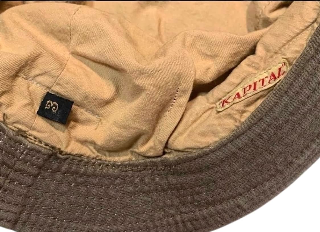 캐피탈 노인과 바다 빈티지가공 버킷햇 상품이미지3