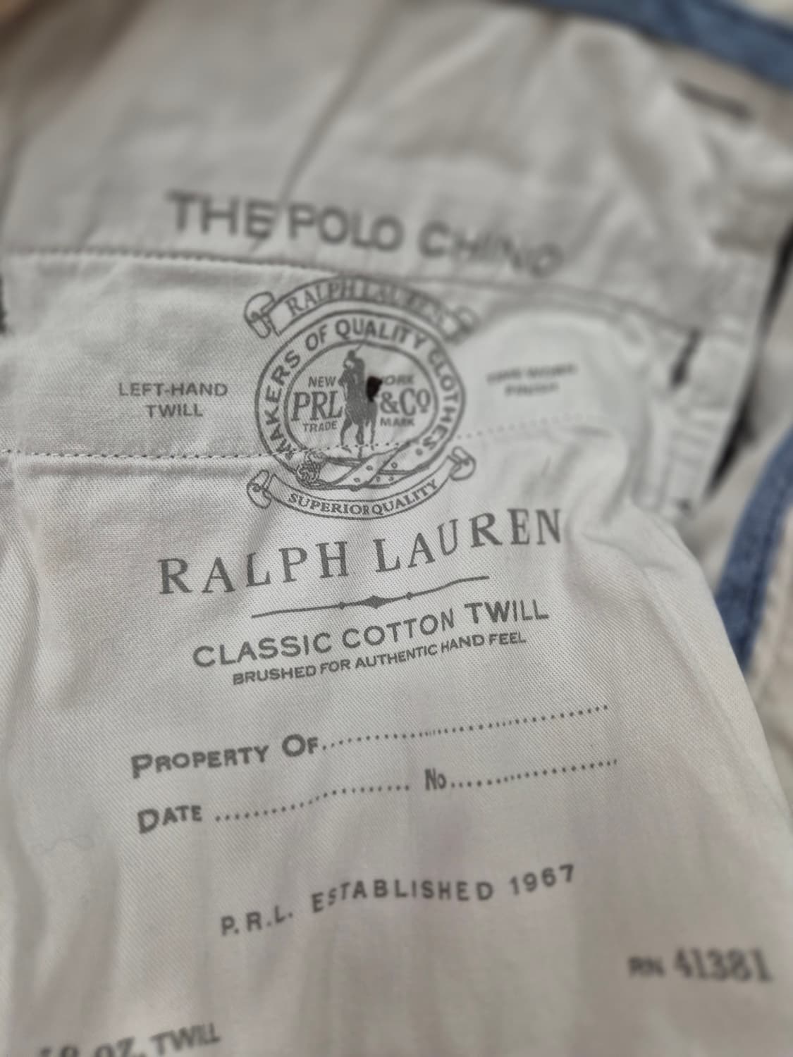 폴로 랄프로렌 슬림핏 치노팬츠 30/32 상품이미지7