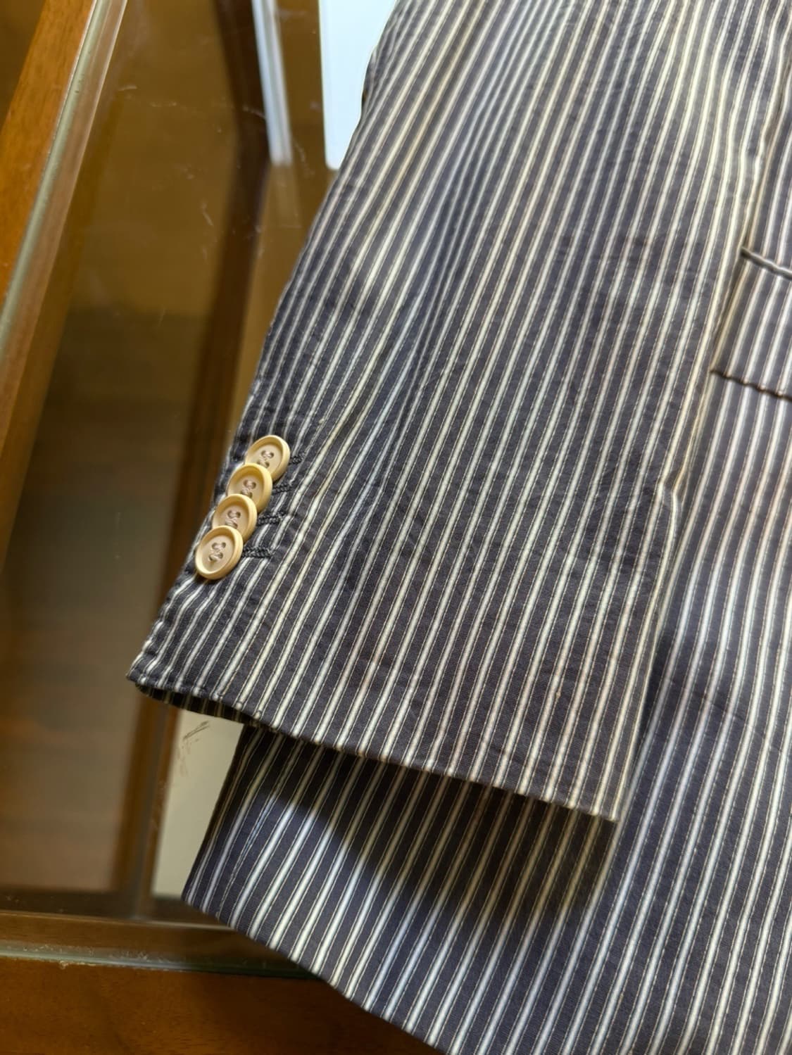 휴고보스 블랙라벨 시어서커 자켓 103 상품이미지8