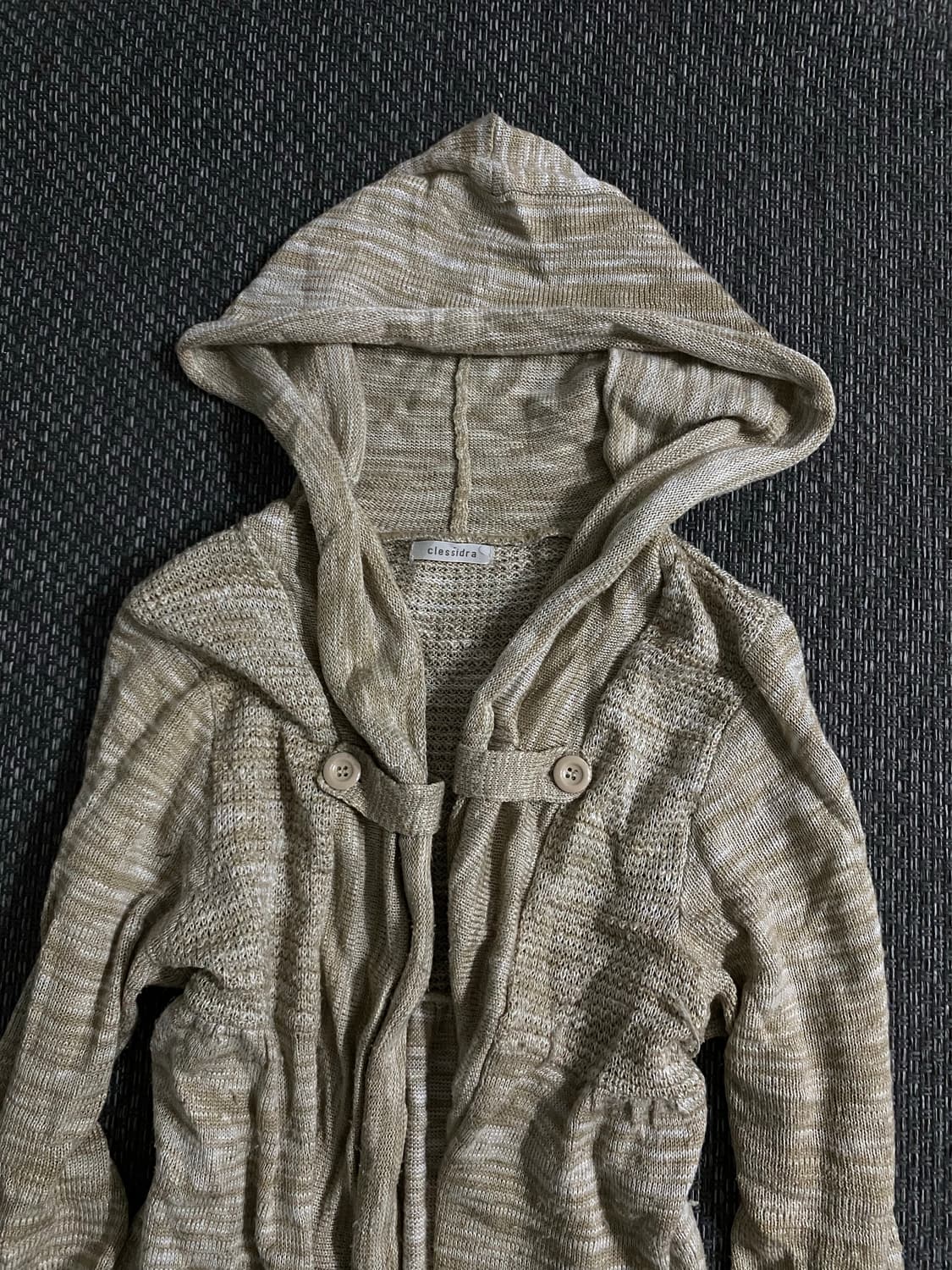 Y2K Mood Hoodie Knit Cardigan 상품이미지7