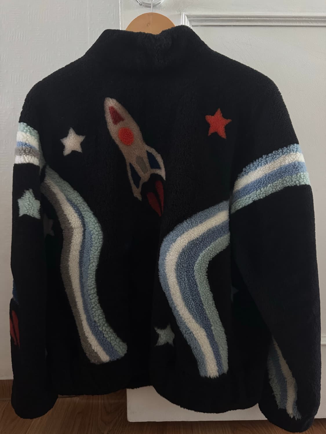 LATT BY T MOUSTAN FUR JACKET BLACK 상품이미지2