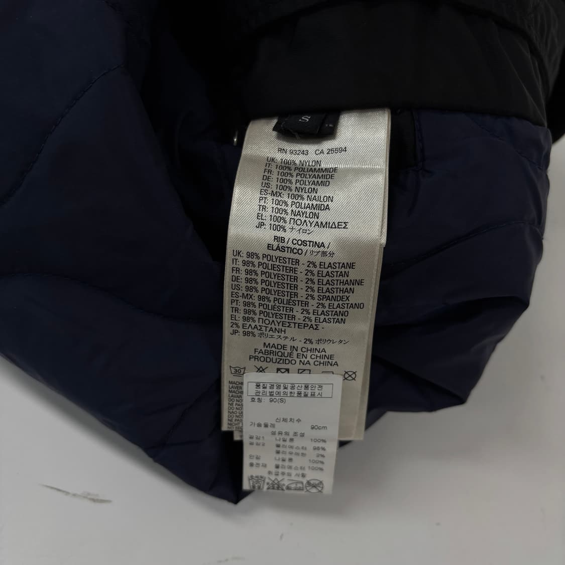 디젤 데님 라인 패치 MA-1  상품이미지7