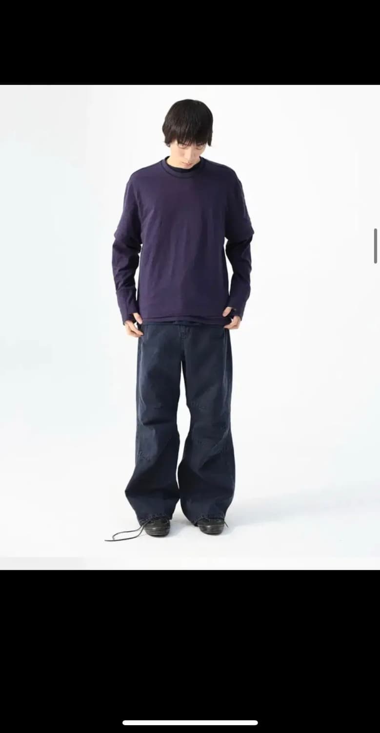 999휴머니티 av 플리츠 데님 2사이즈 상품이미지3