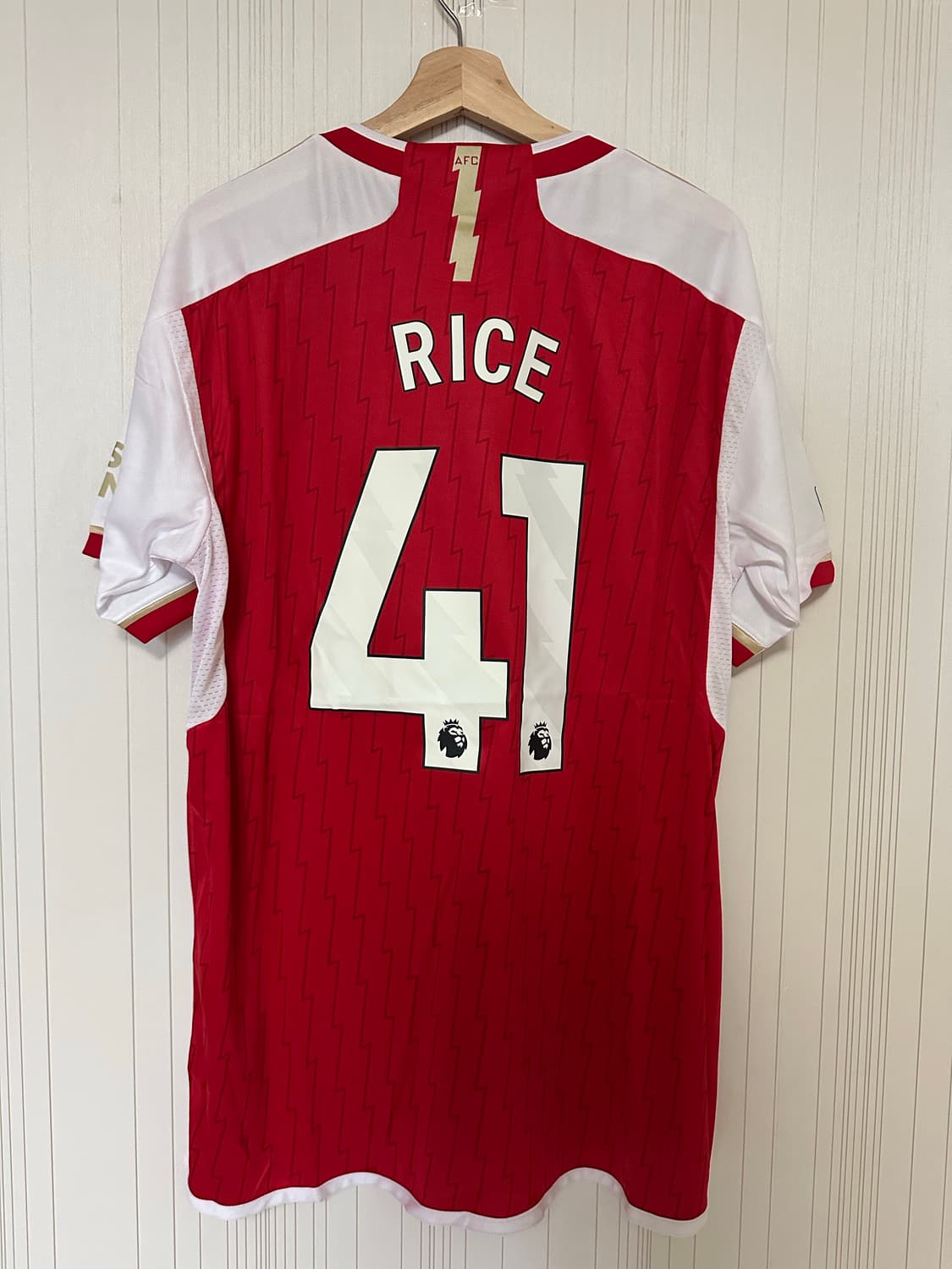 23-24 아스날 홈 라이스 풀마킹 2XL 아스날 유니폼 상품이미지3