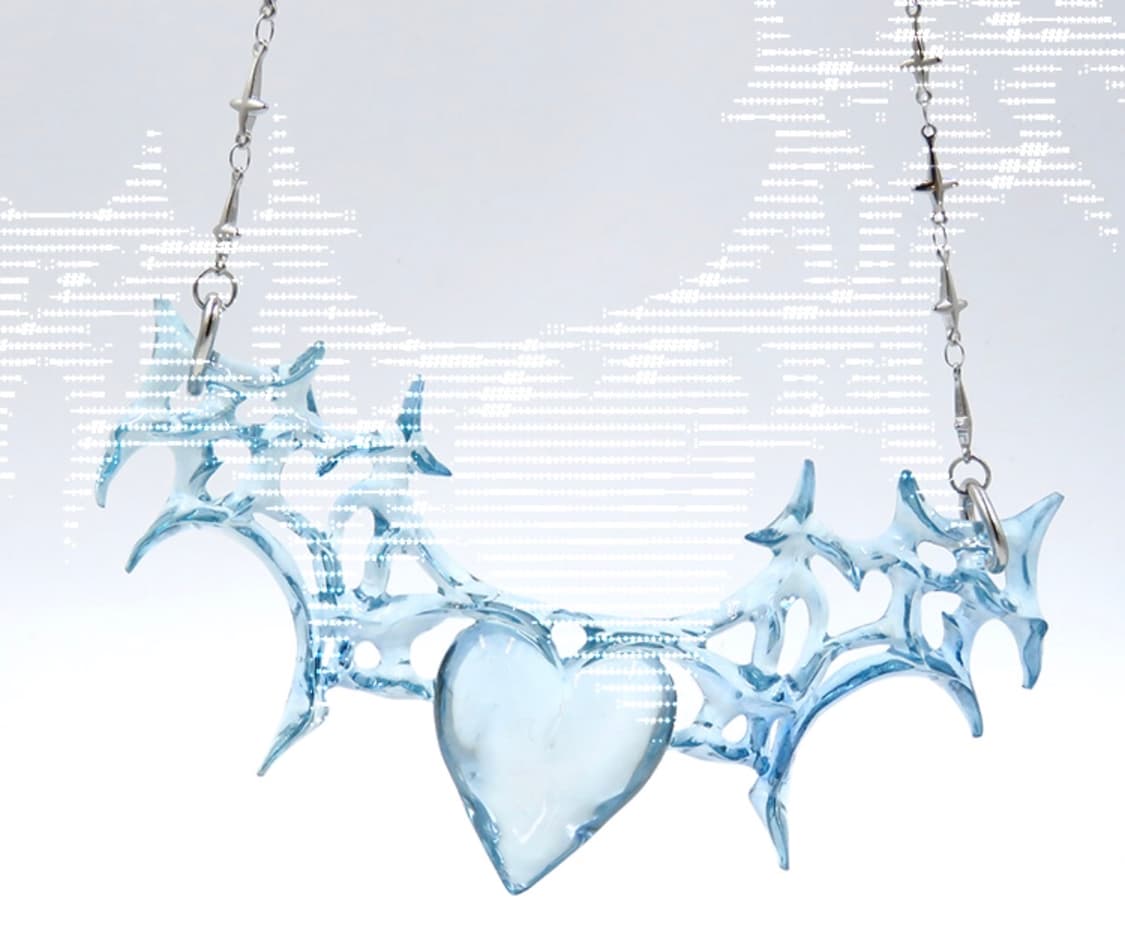 kimune 사이버하트 목걸이 초커 상품이미지2