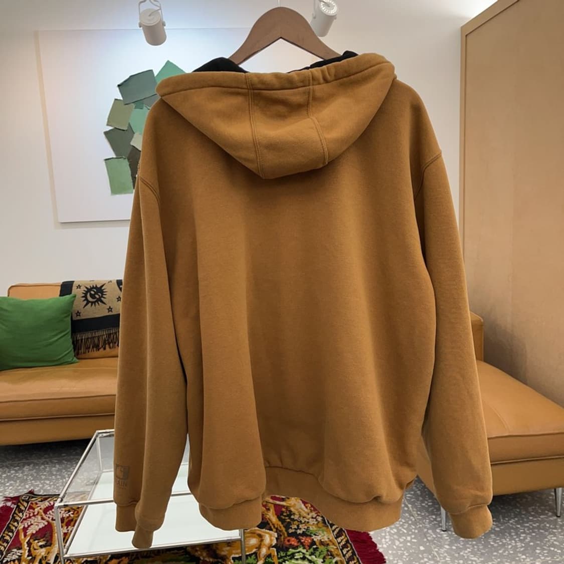 칼하트 레인 디펜더 써멀 빈티지 오버핏 후드집업 110 C05579 상품이미지2