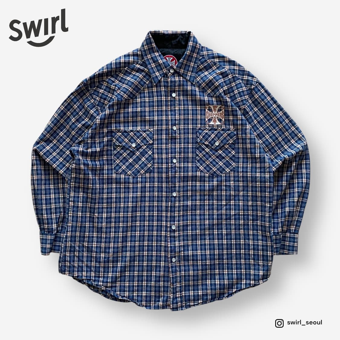 🌊West Coast choppers western shirts 상품이미지2