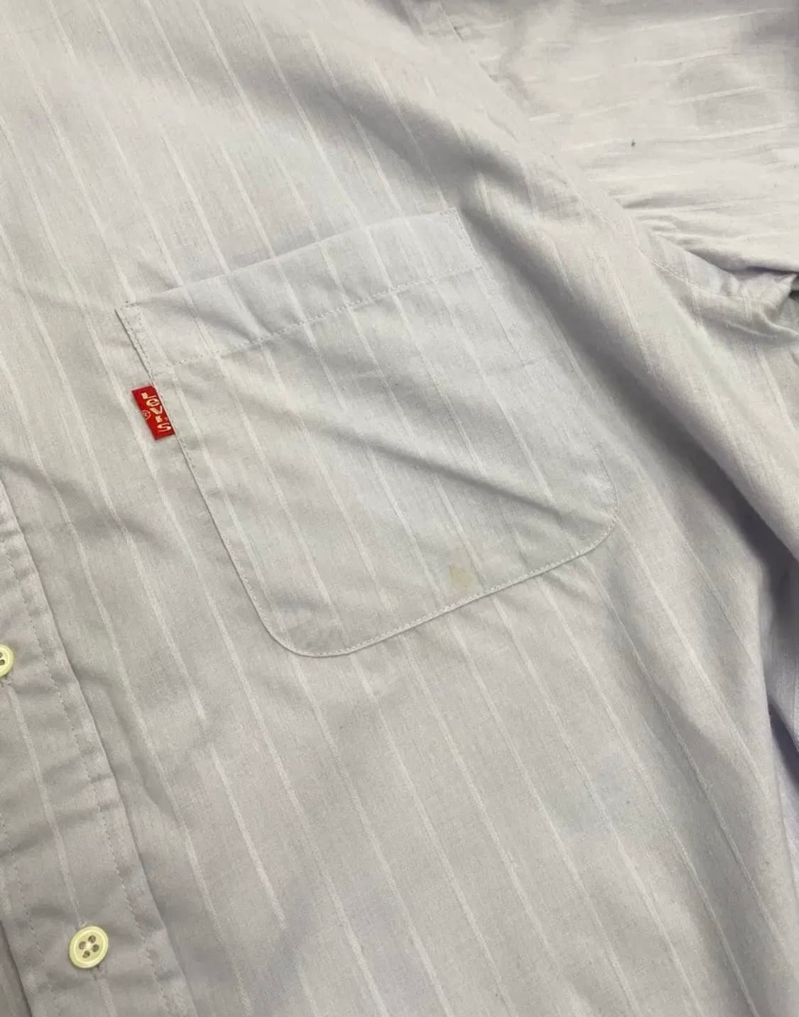 리바이스 LEVI'S 스트라이프 패턴 빈티지 셔츠 2XL 상품이미지5