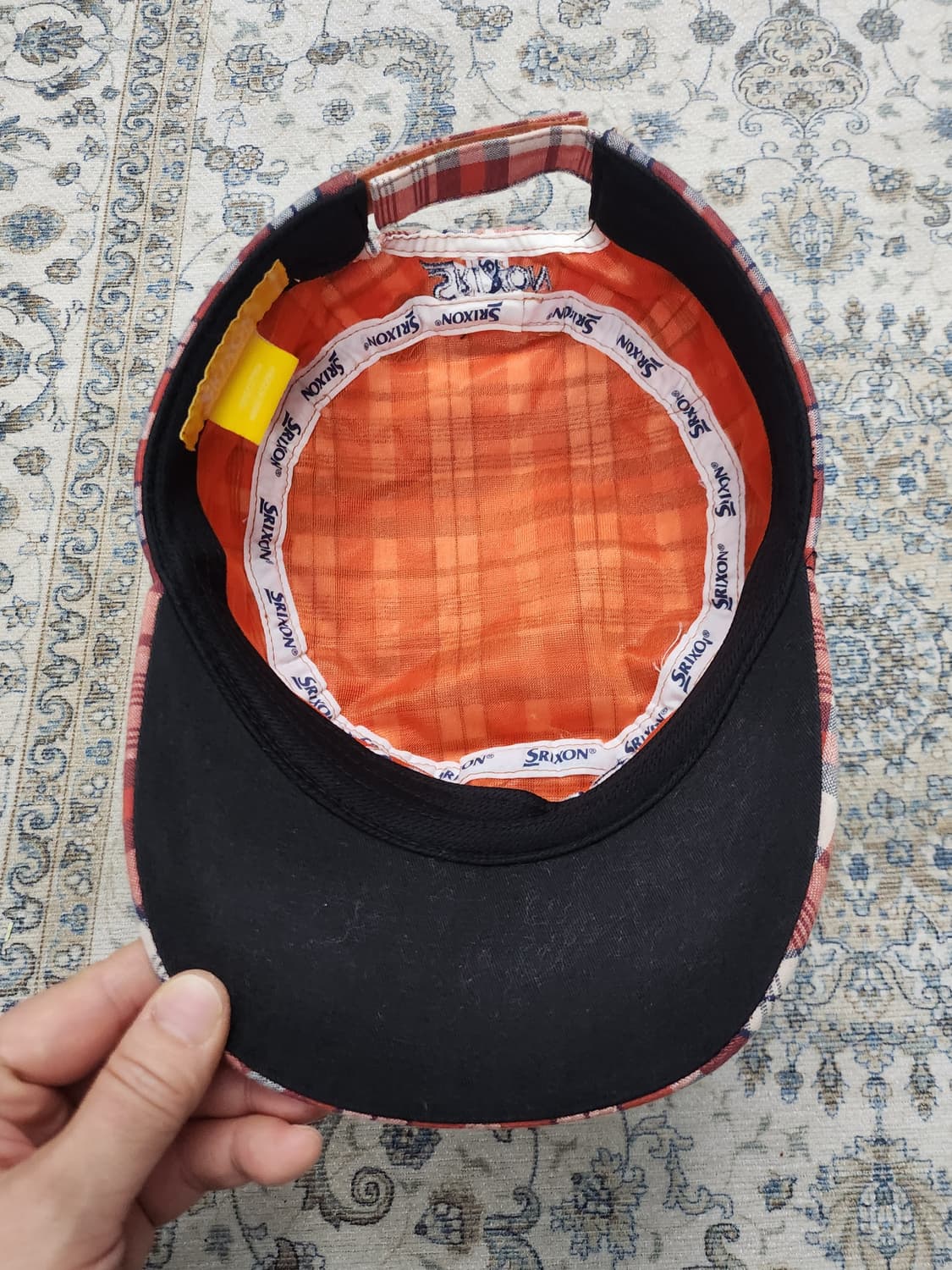 SRIXON 스릭슨 체크무늬 골프 모자 F 상품이미지6