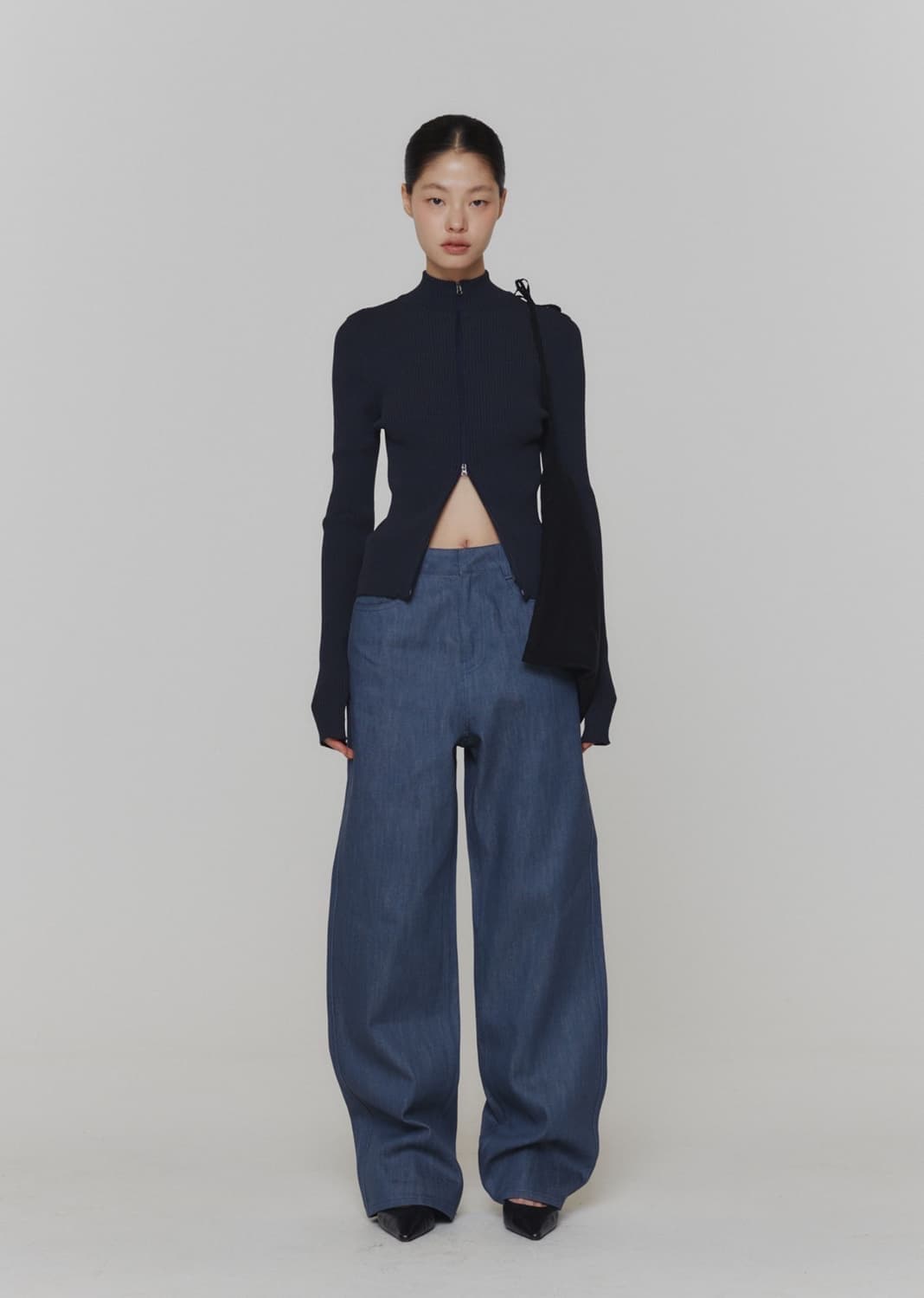 amomento indigo straight denim 상품이미지2