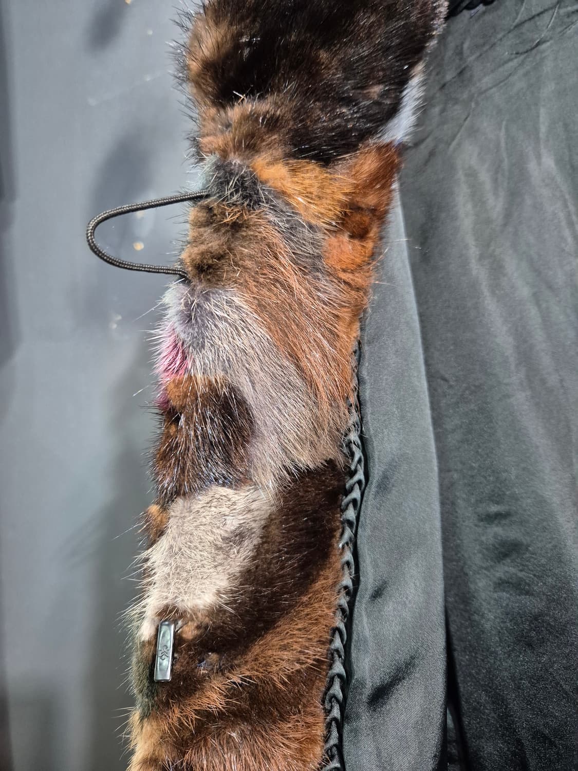 태림 멀티컬러 밍크 코트 55 66  77 상품이미지7