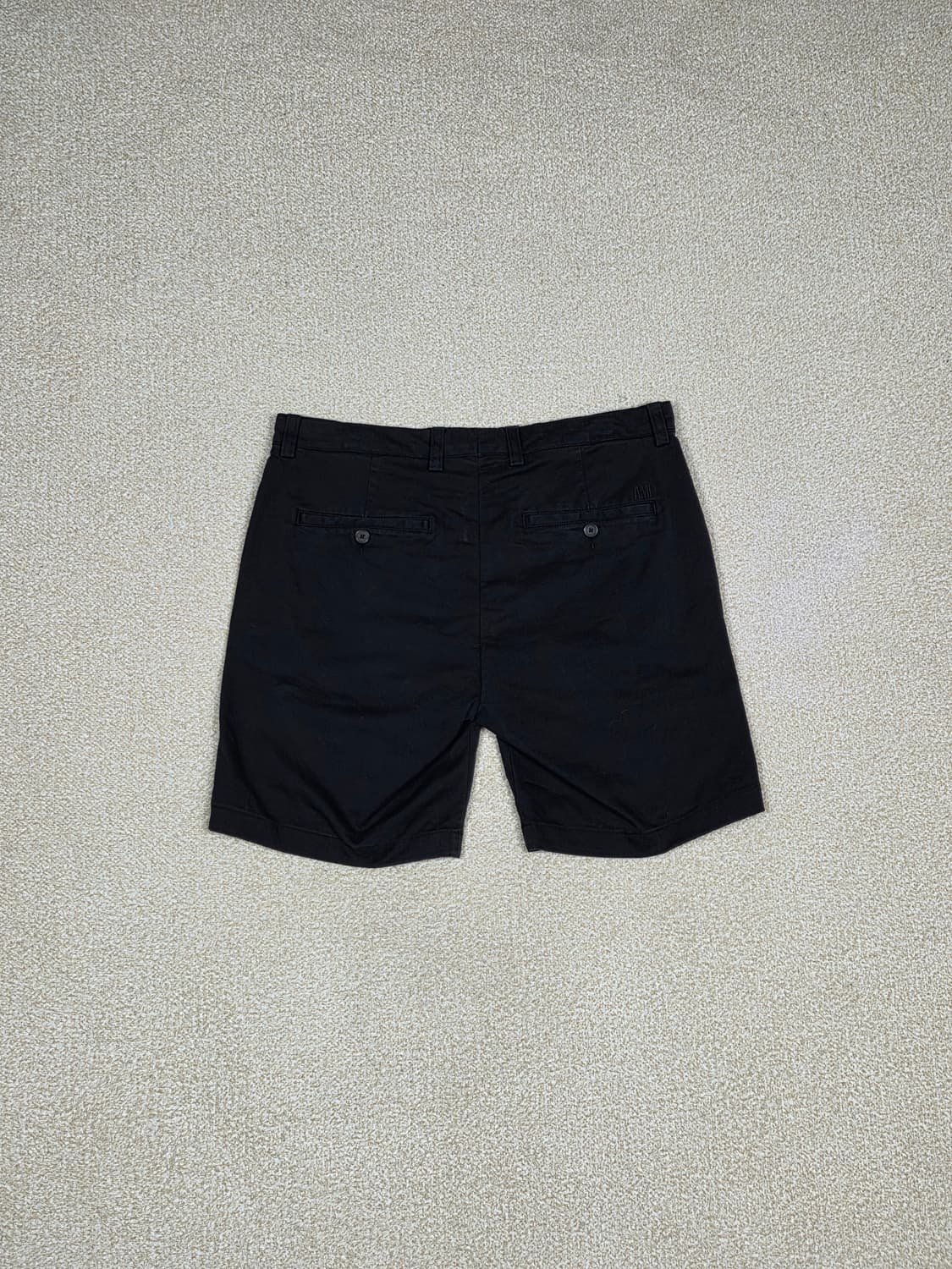 [아미] 백로고 코튼 치노 하프 팬츠 | S00044 상품이미지8