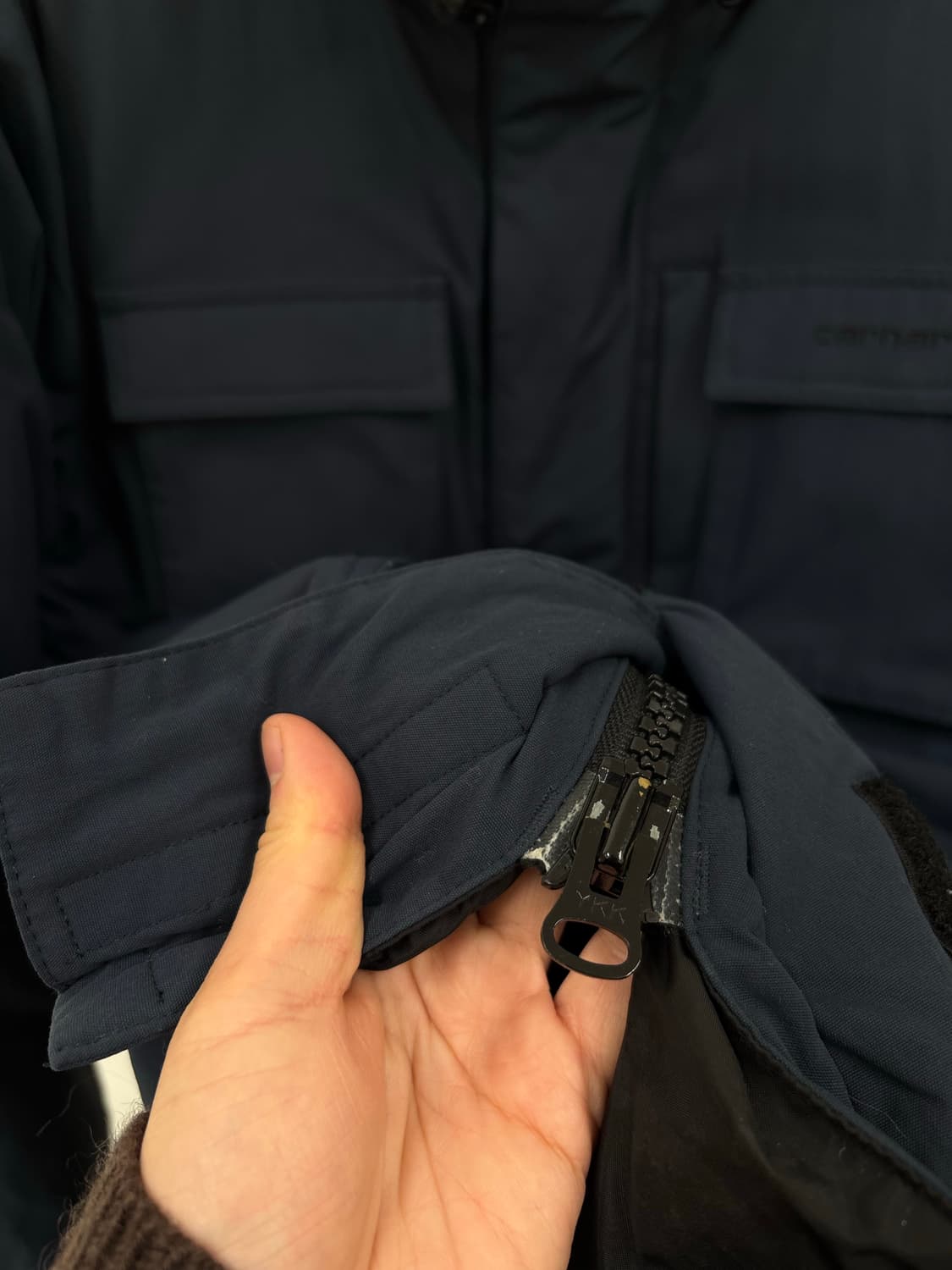 칼하트 후드 패딩 파카 상품이미지7