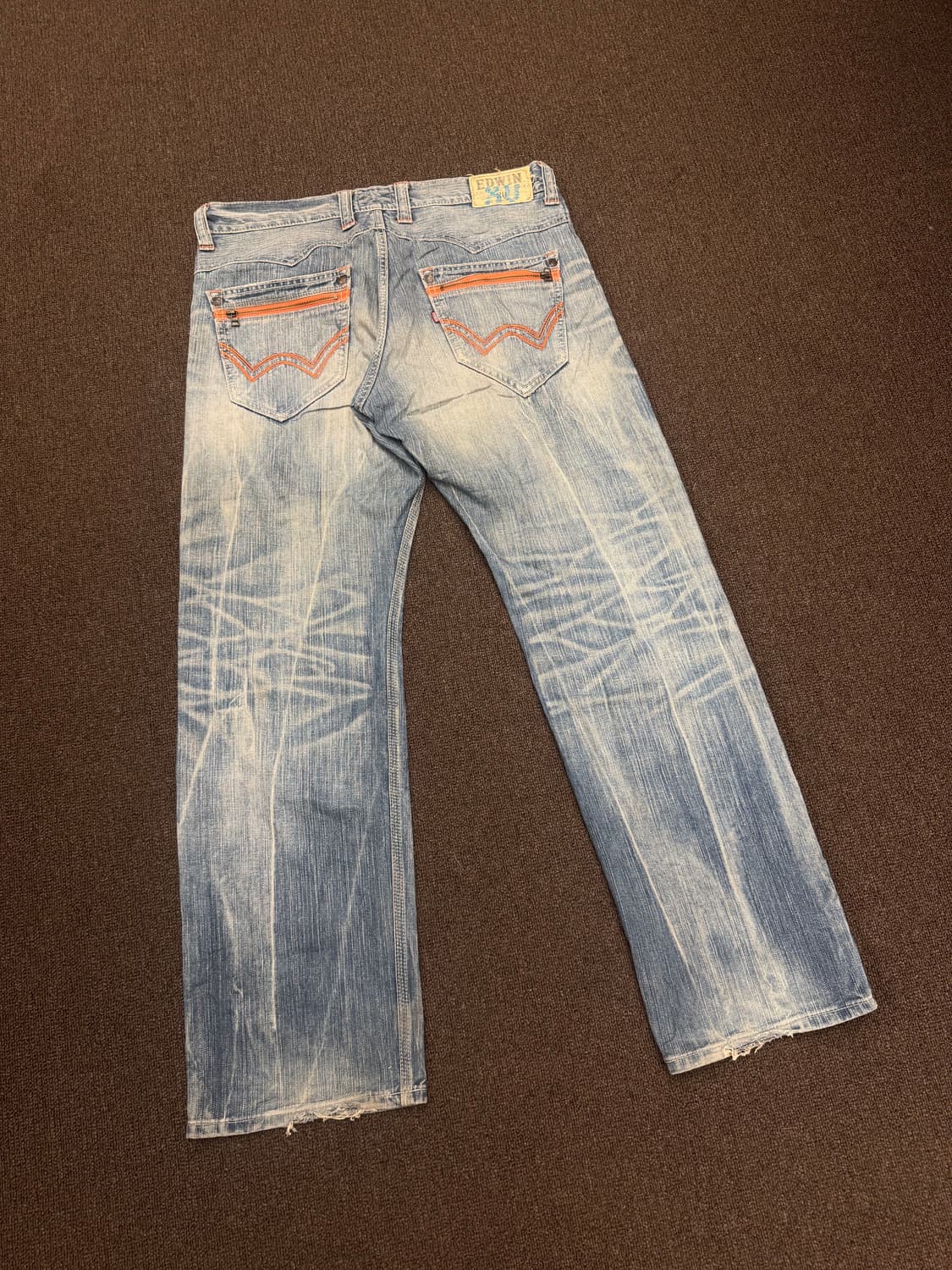 36)에드윈 XVS403 빈티지 라이트블루 데님팬츠 상품이미지5