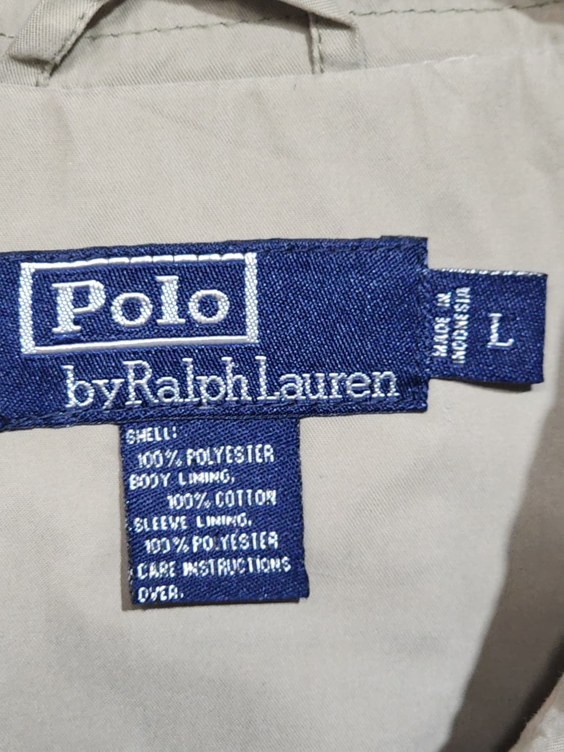 (XL) 랄프로렌 폴로 블루종 점퍼 캐주얼 로고 자켓  상품이미지3