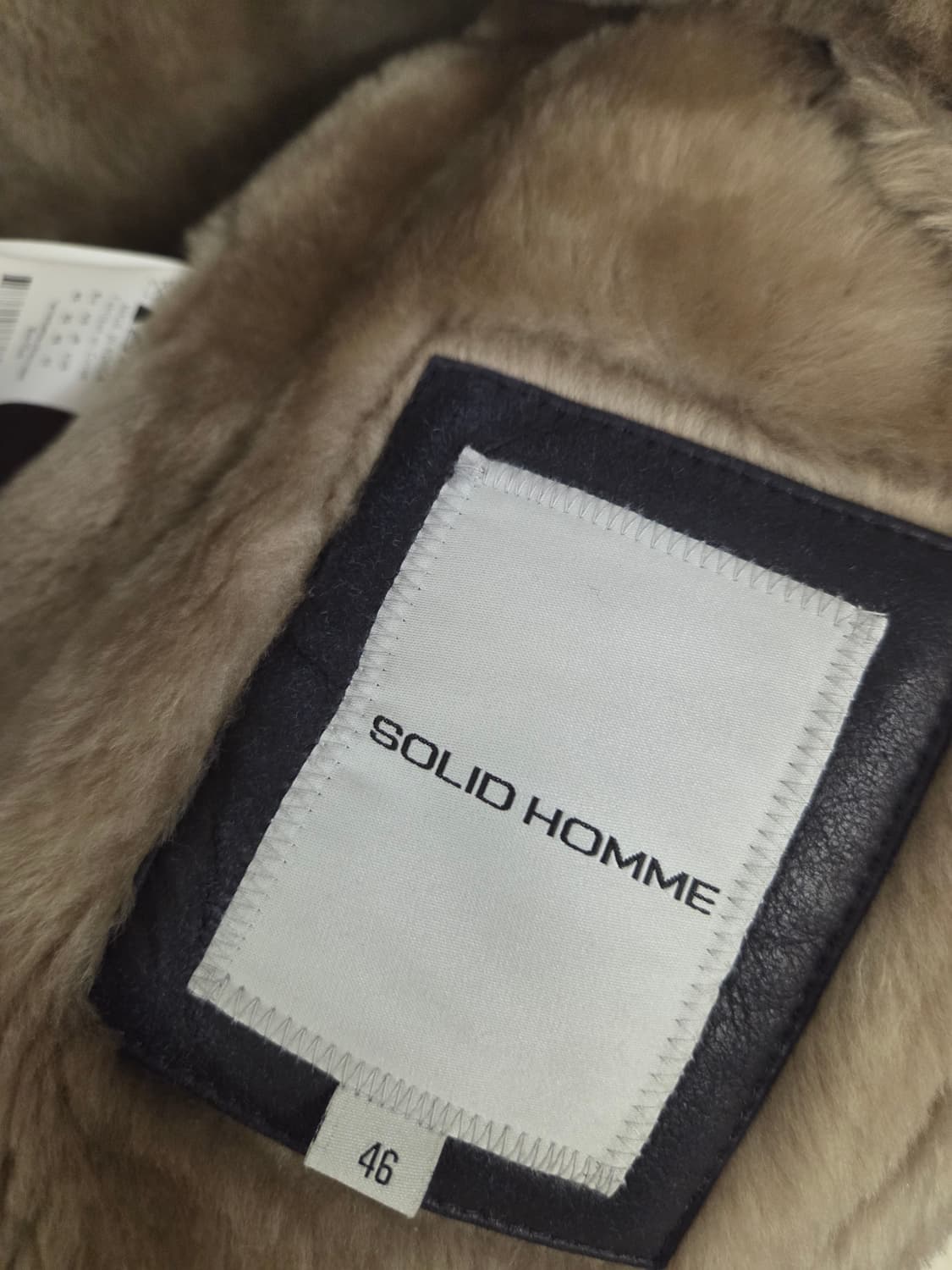 솔리드옴므 무스탕 자켓 46(양가죽,양털) 상품이미지5