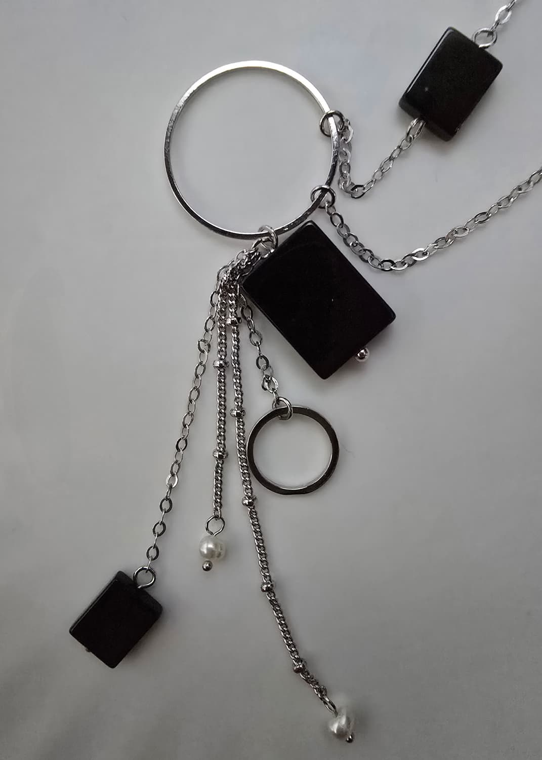 사긱 오닉스 링 목걸이 상품이미지3