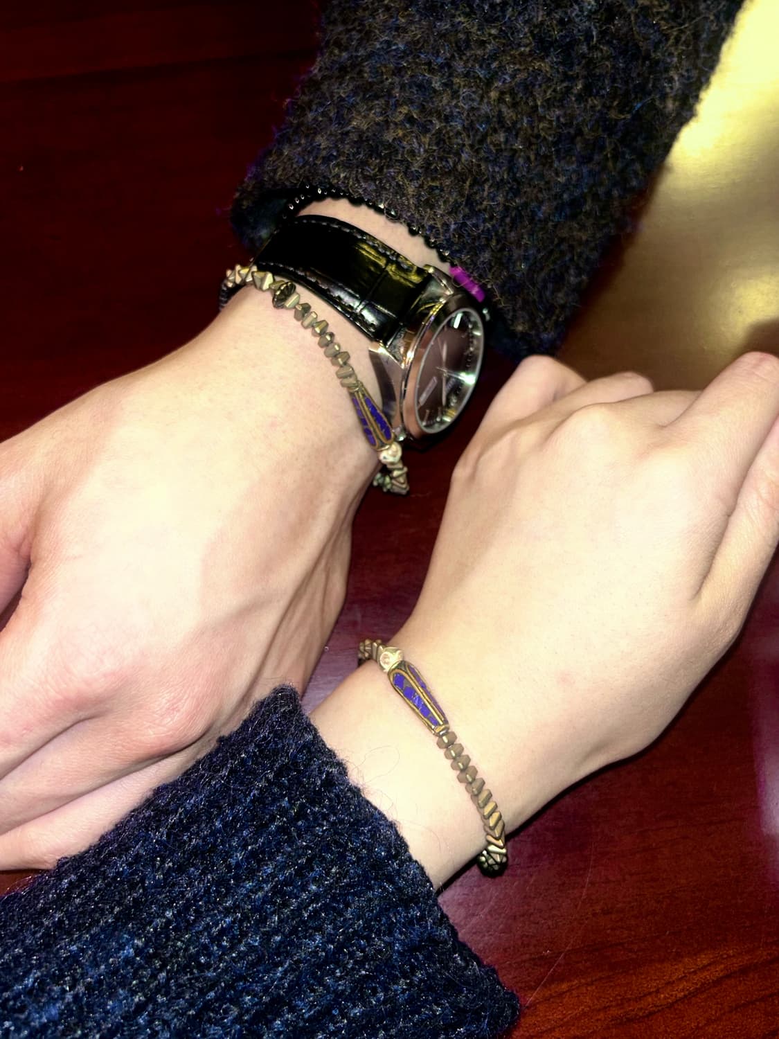 [휘마쿠마] 빈헤본 빈티지 남녀공용 팔찌 상품이미지4