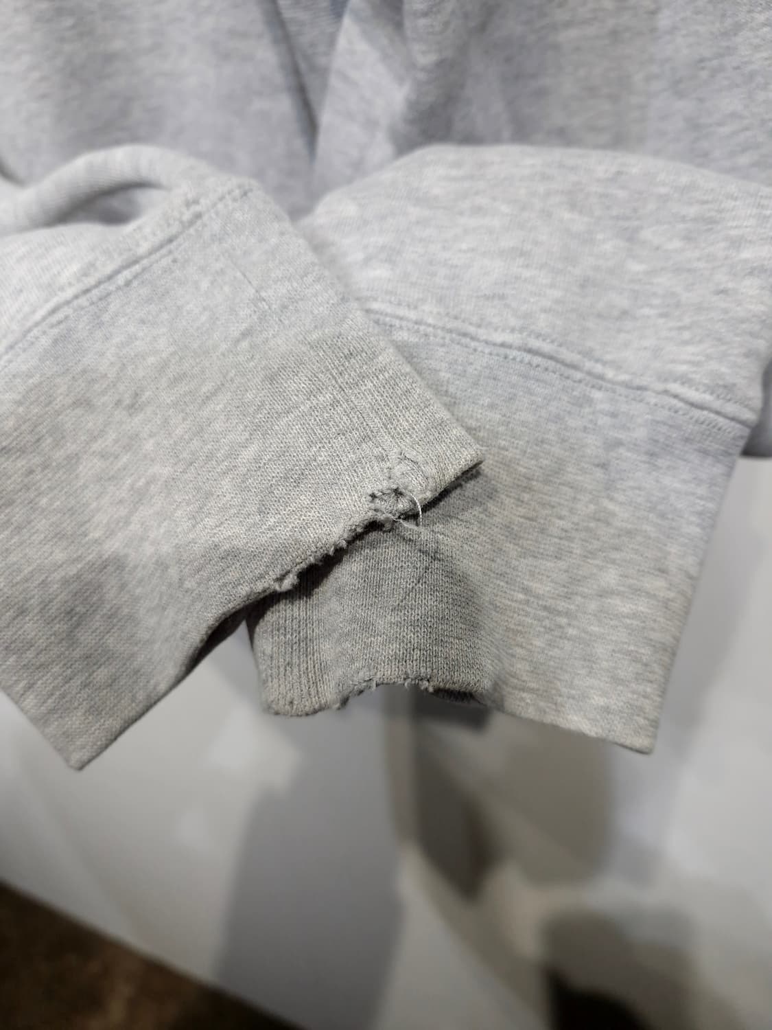 BURBERRY 버버리 아카이브 기사 자수 로고 맨투맨(XL) 상품이미지4