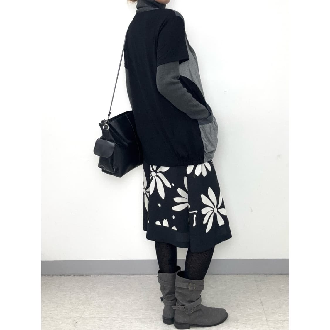 빈티지 그레이 히피 반팔 상품이미지4