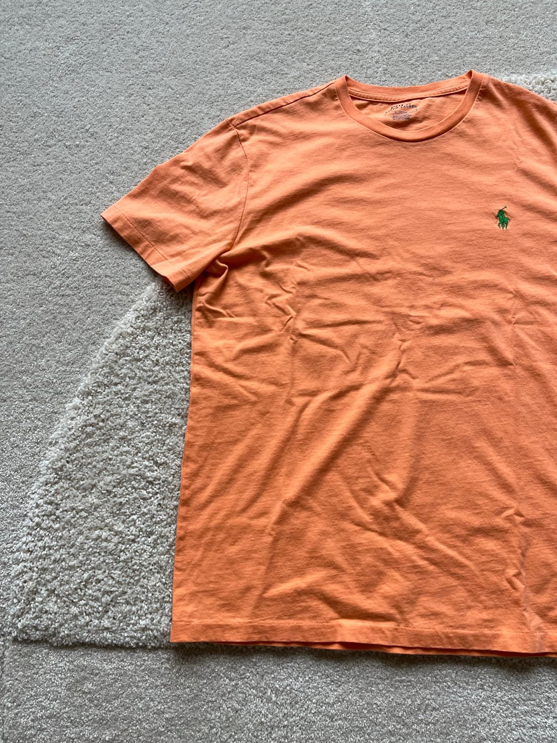 Polo Ralph Lauren 오렌지 크루넥 티셔츠 (100-103) 상품이미지4