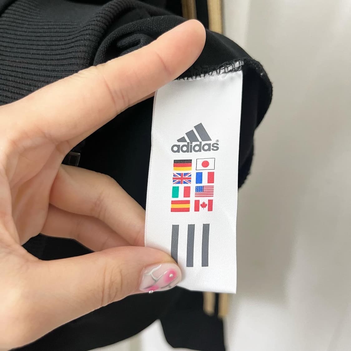 아디다스 블랙 골드 백로고 삼선 져지 상품이미지8