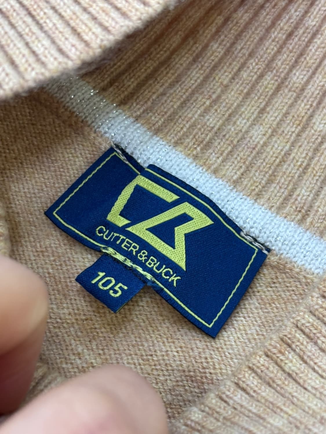 105 커터앤벅 니트 베스트 조끼 0306E 상품이미지3