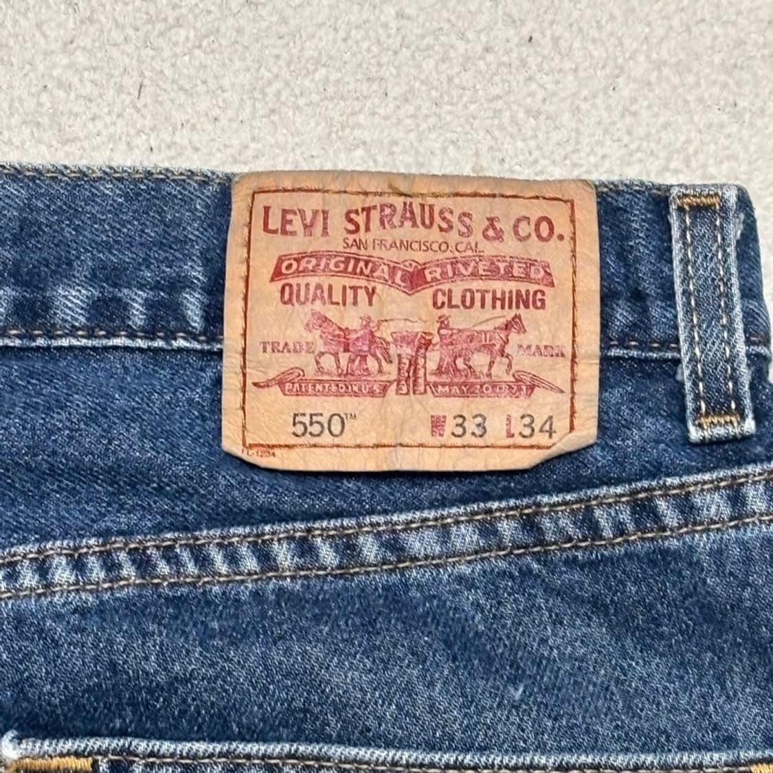 LEVI'S 550 데님팬츠 33 | 34 상품이미지8