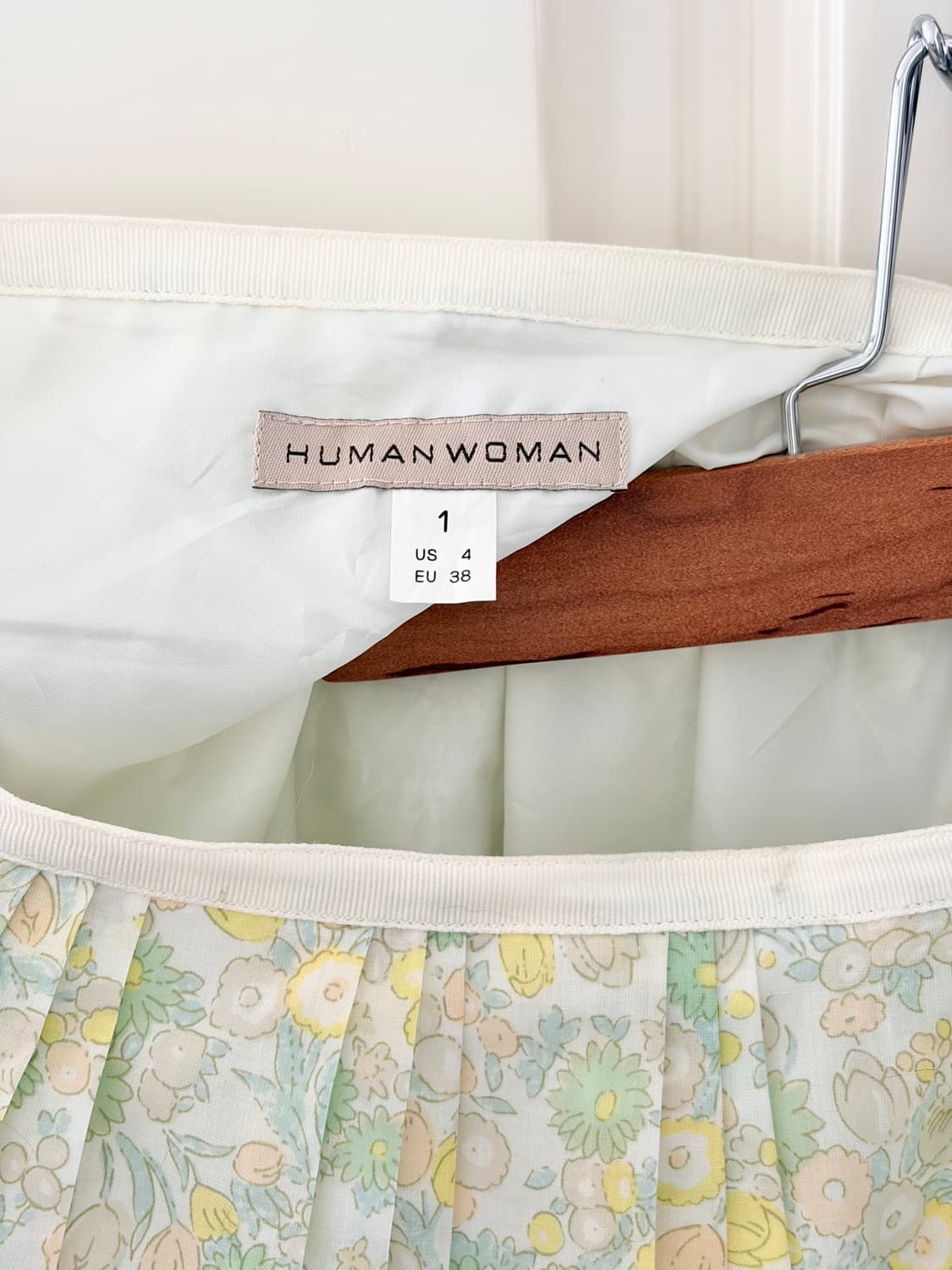 HUMAN WOMAN 그리너리 플라워 스커트 상품이미지4