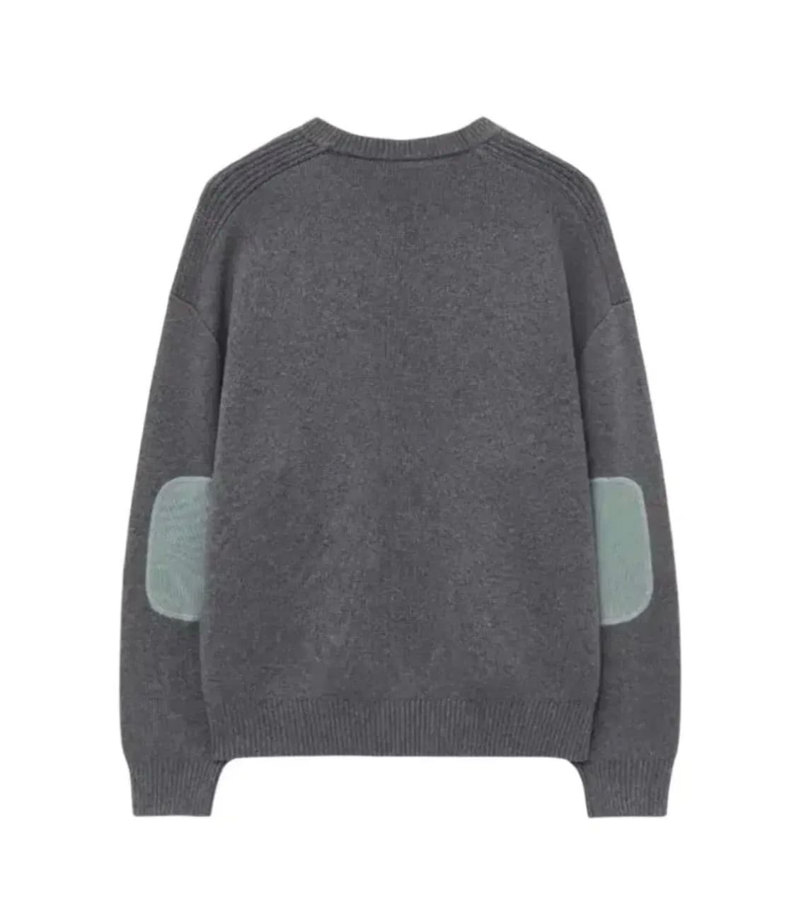 (L) 더니트컴퍼니X스토커즈 엘보우패치 니트 그레이 상품이미지1